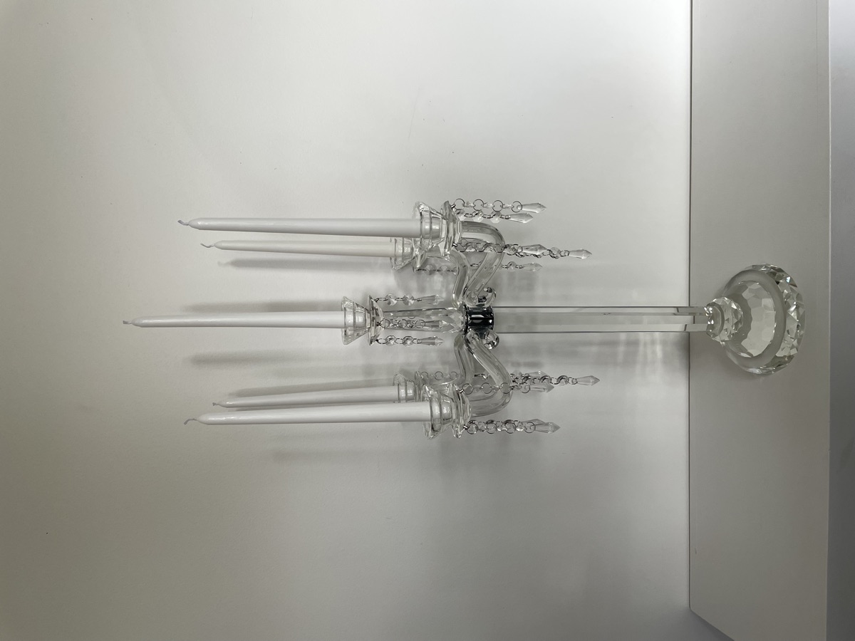Cut Crystal Candelabra