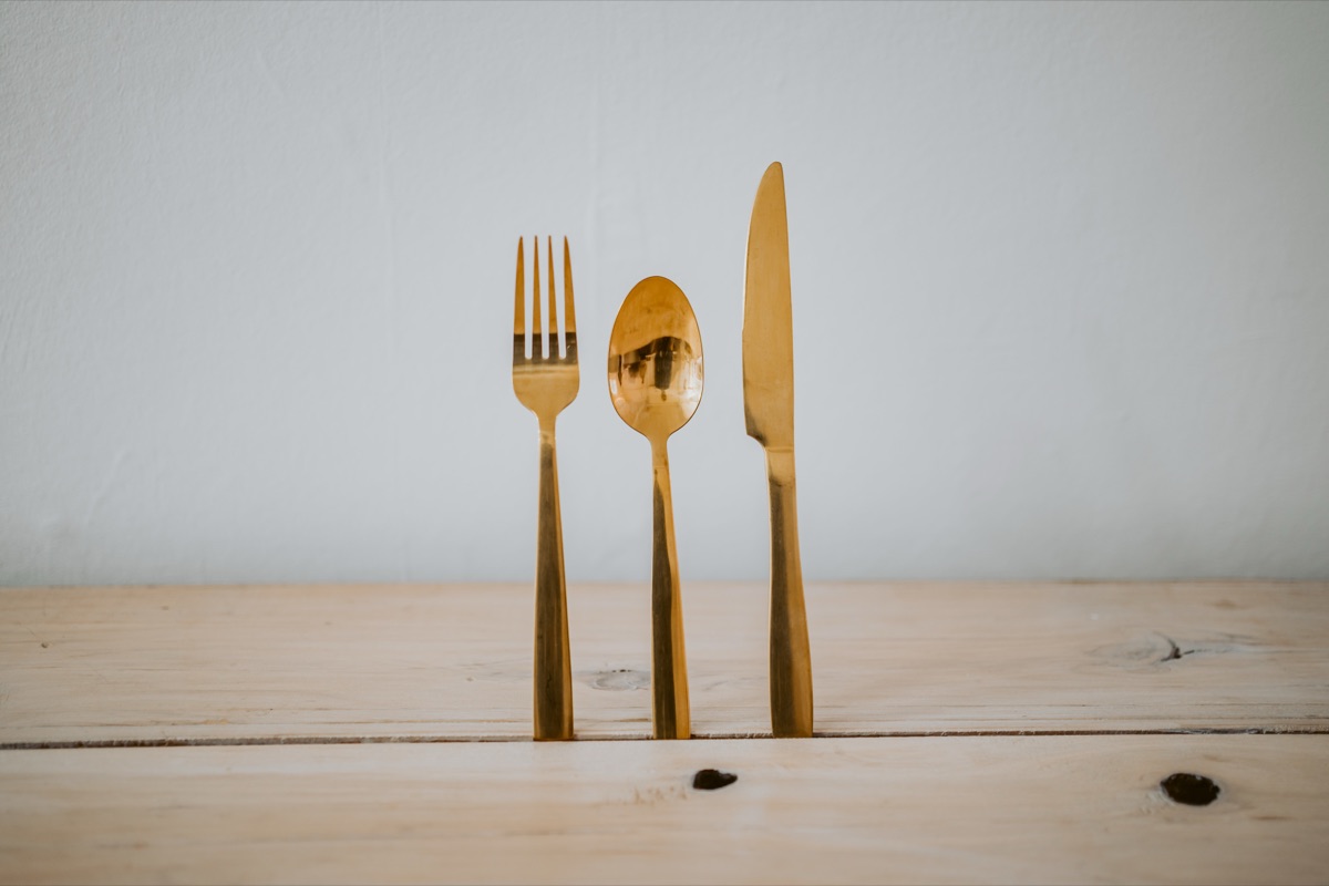 Cutlery — Gold