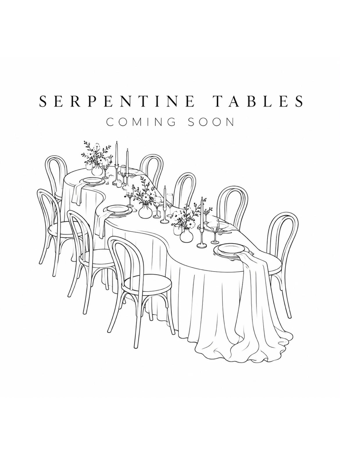 Serpentine Table